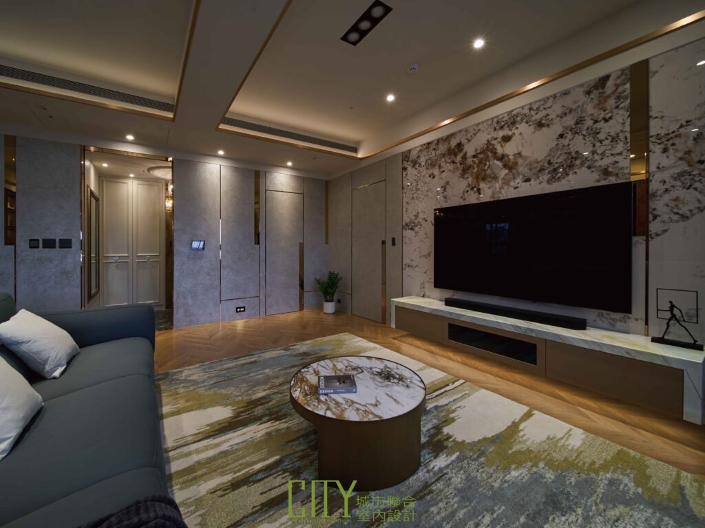 台北裝修公司推薦|新成屋室內設計開箱:探索輕奢華景觀設計|城市聯合
