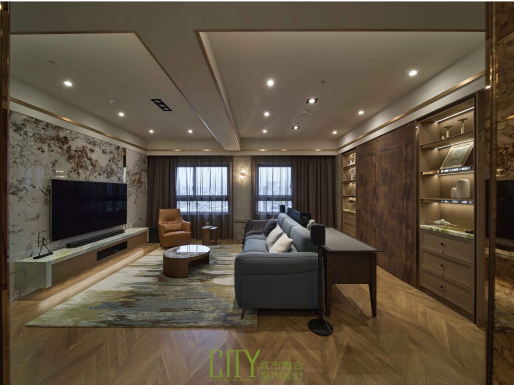 台北裝修公司推薦|新成屋室內設計開箱:探索輕奢華景觀設計|城市聯合